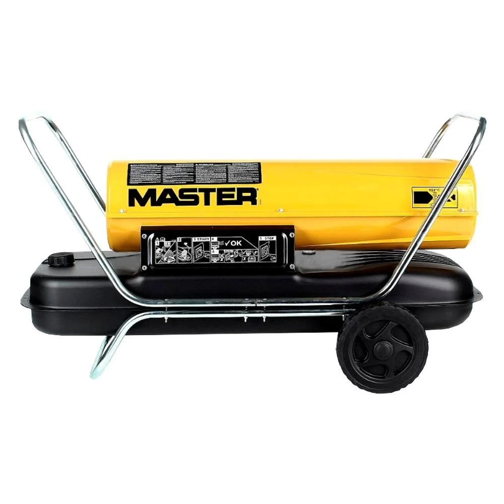 Дизельная тепловая пушка MASTER B 150 CED прямого нагрева 44 кВт Оранжевый, фото №3 Дизельная тепловая пушка MASTER B 150 CED прямого нагрева 44 кВт Оранжевый, фото №3