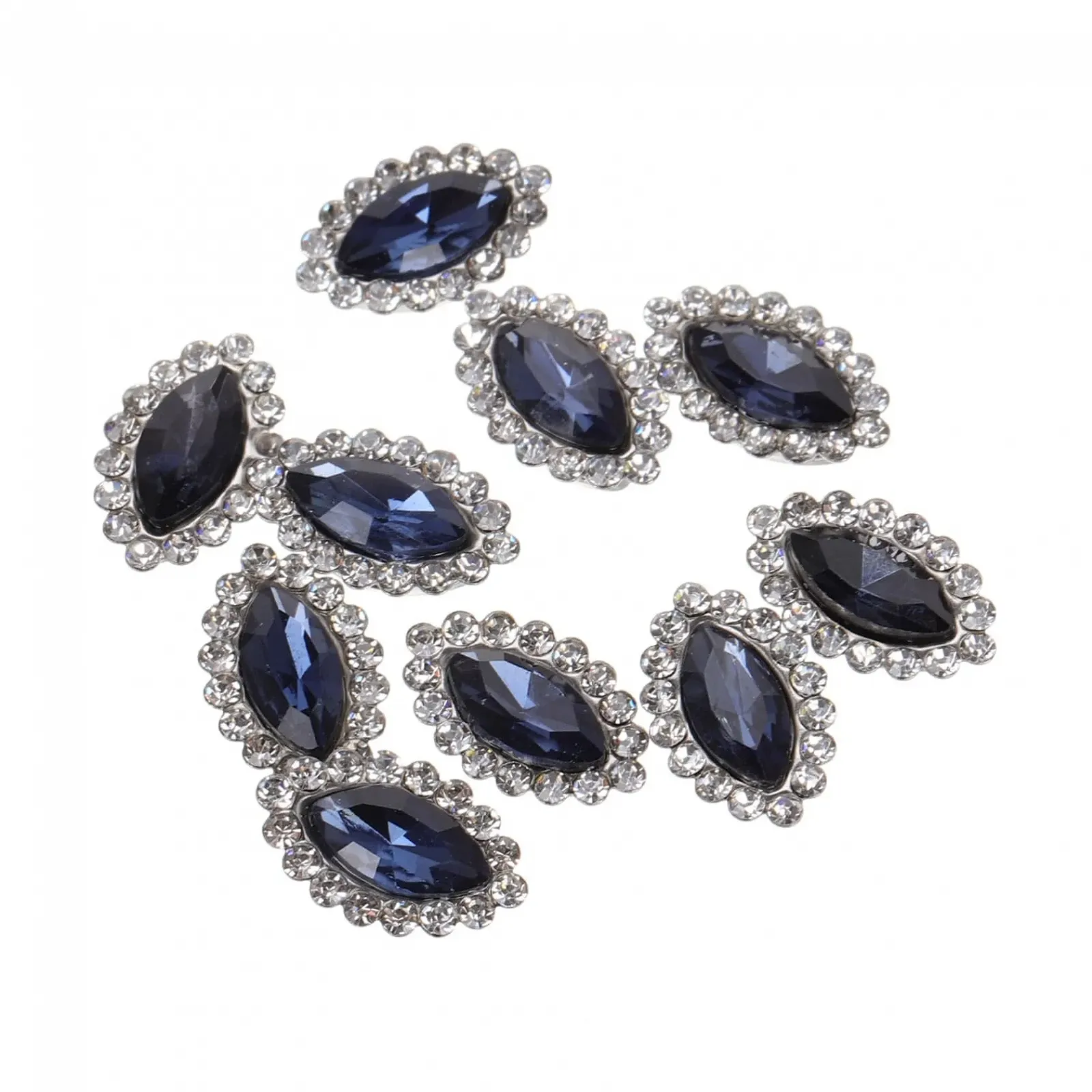 Украшения для ногтей LIFKOME, 10 шт, кристаллы, стеклянные стразы, фото №1