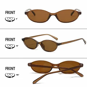 Сонцезахисні окуляри Retro LOJUDI Жіночі овальні Cateye Vantage synthetic.ua - Фото 1