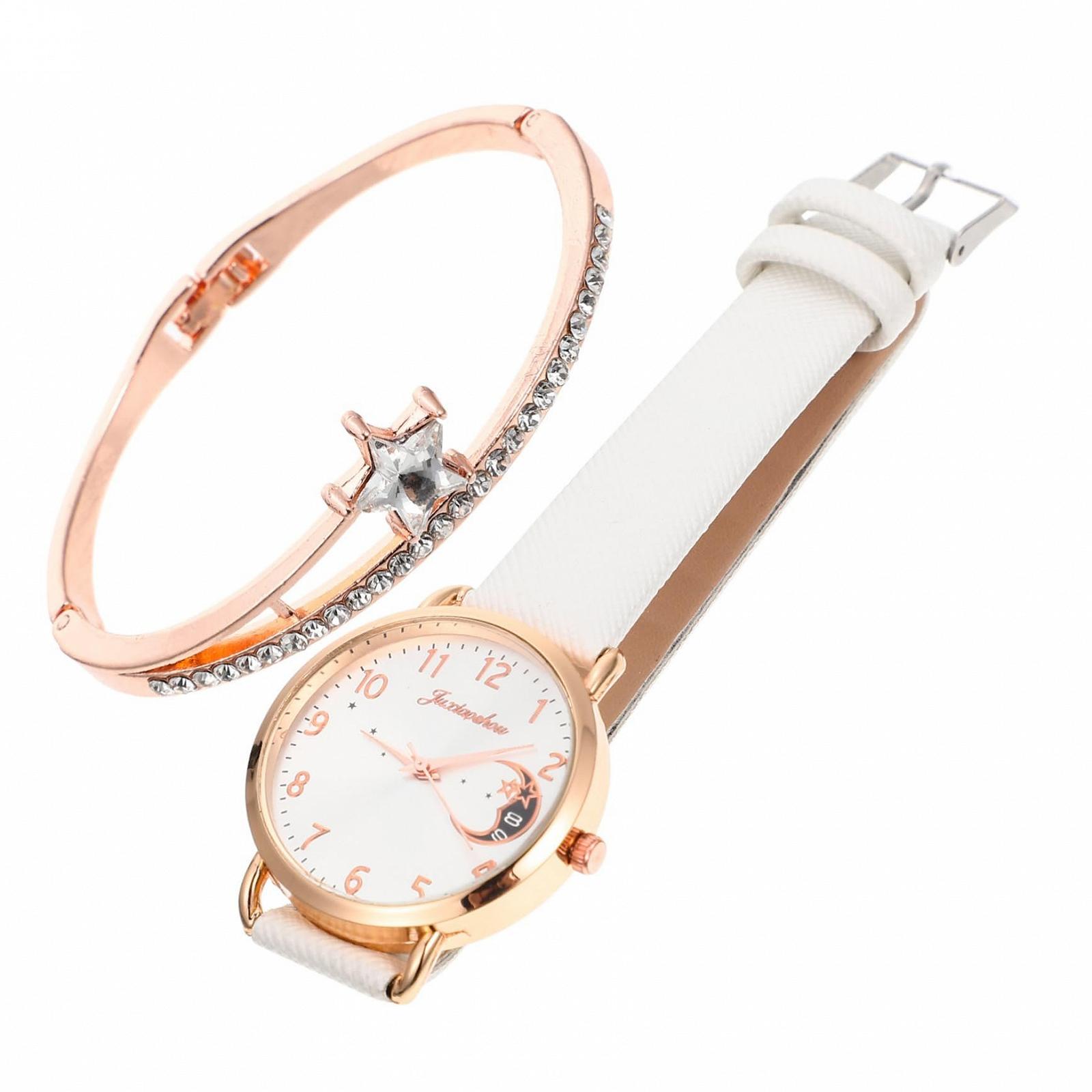 Женские часы Healvian Мотив луны и звезды, фото №1 Женские часы Healvian Мотив луны и звезды, фото №1