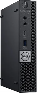 Мини ПК Dell OptiPlex 7040 / Intel Core i5-6500 / RAM 8GB / SSD 256GB  / 1 x HDMI / LAN / Windows 10 / Черный synthetic.ua - Фото 1