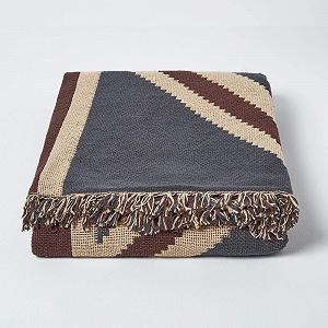 Покривало Homescapes Бавовна 100% Union Jack 125 x 150 см synthetic.ua - Фото 1