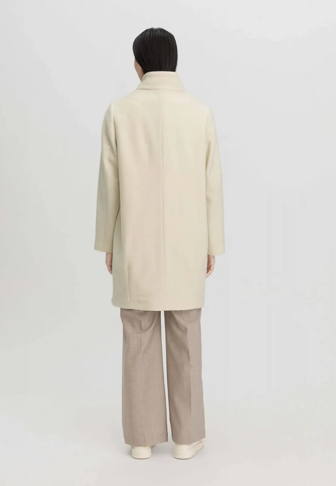 Пальто hessnatur Relaxed Жіноче з чистої органічної мериносової вовни, фото №5 Пальто hessnatur Relaxed Жіноче з чистої органічної мериносової вовни, фото №5