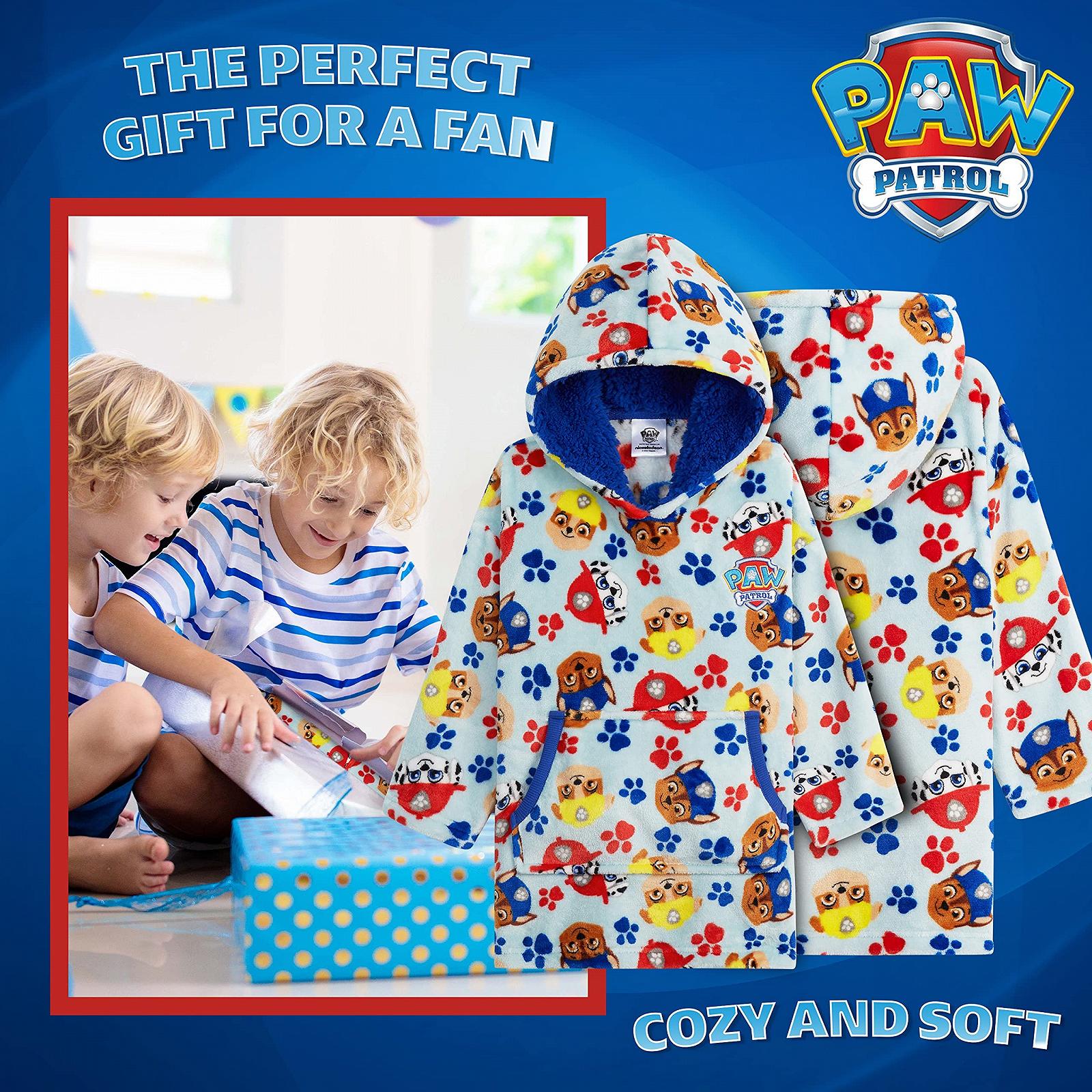 Худі Paw Patrol, дитяче, оверсайз, ковдра-худі для хлопчиків та дівчаток, фото №2