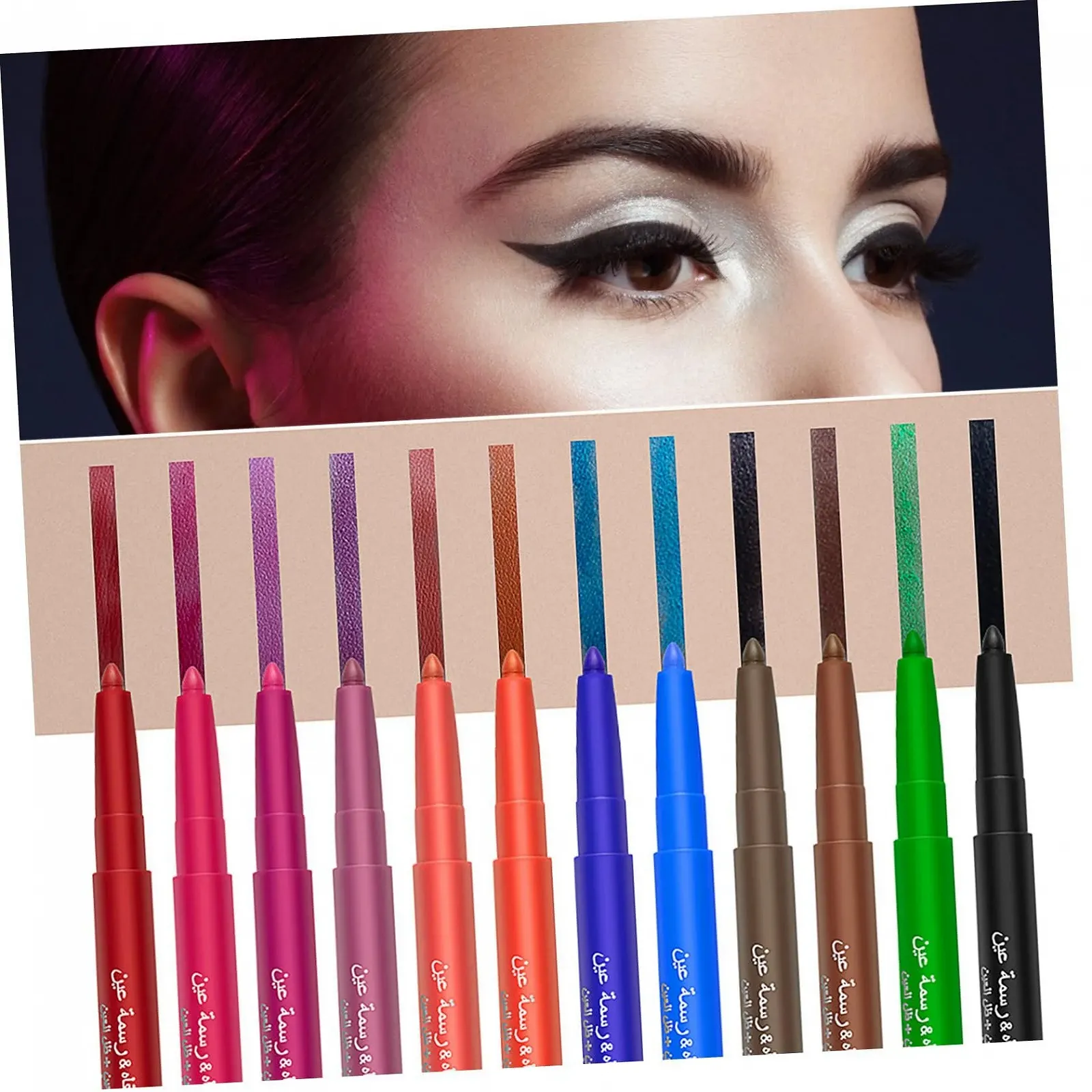 Набор карандашей для глаз HONMEET Цветные Разноцветный, фото №7