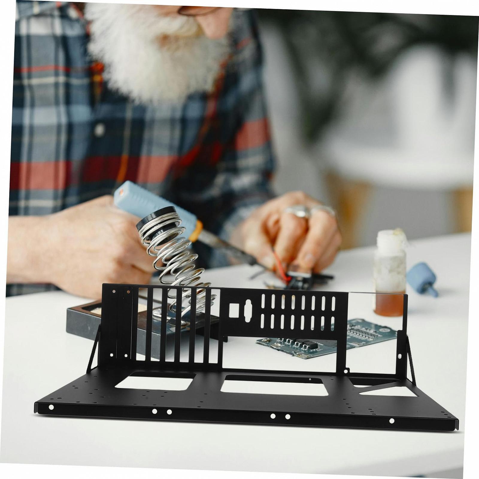 Материнская плата Стальная утолщенная ATX рама для ПК корпуса Улучшенный отвод тепла Простая установка Подходит для материнских плат, фото №5