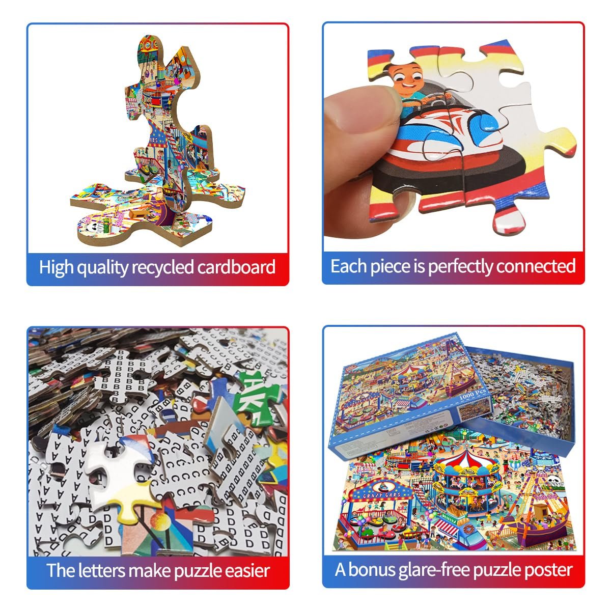 Пазл Amusement Park Clever 1000 деталей, фото №3