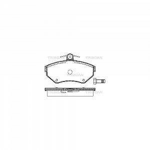 Комплект гальмівних колодок, дискове гальмо TRISCAN 8110 29010 Передня вісь AUDI VW - Фото 1