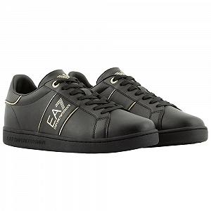 Кросівки Emporio Armani EA7 Класичні Білий - Чорний - Фото 1