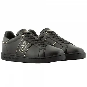 Кросівки Emporio Armani EA7 Класичні Білий - Чорний - Фото 1