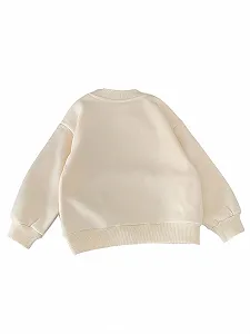 Свитшот SweatyRocks для девочек, размер 110-162, пуловер с бантом, одежда для девочек-подростков, зимний джемпер, осенний джемпер с длинными рукавами, зимняя одежда synthetic.ua - Фото 1