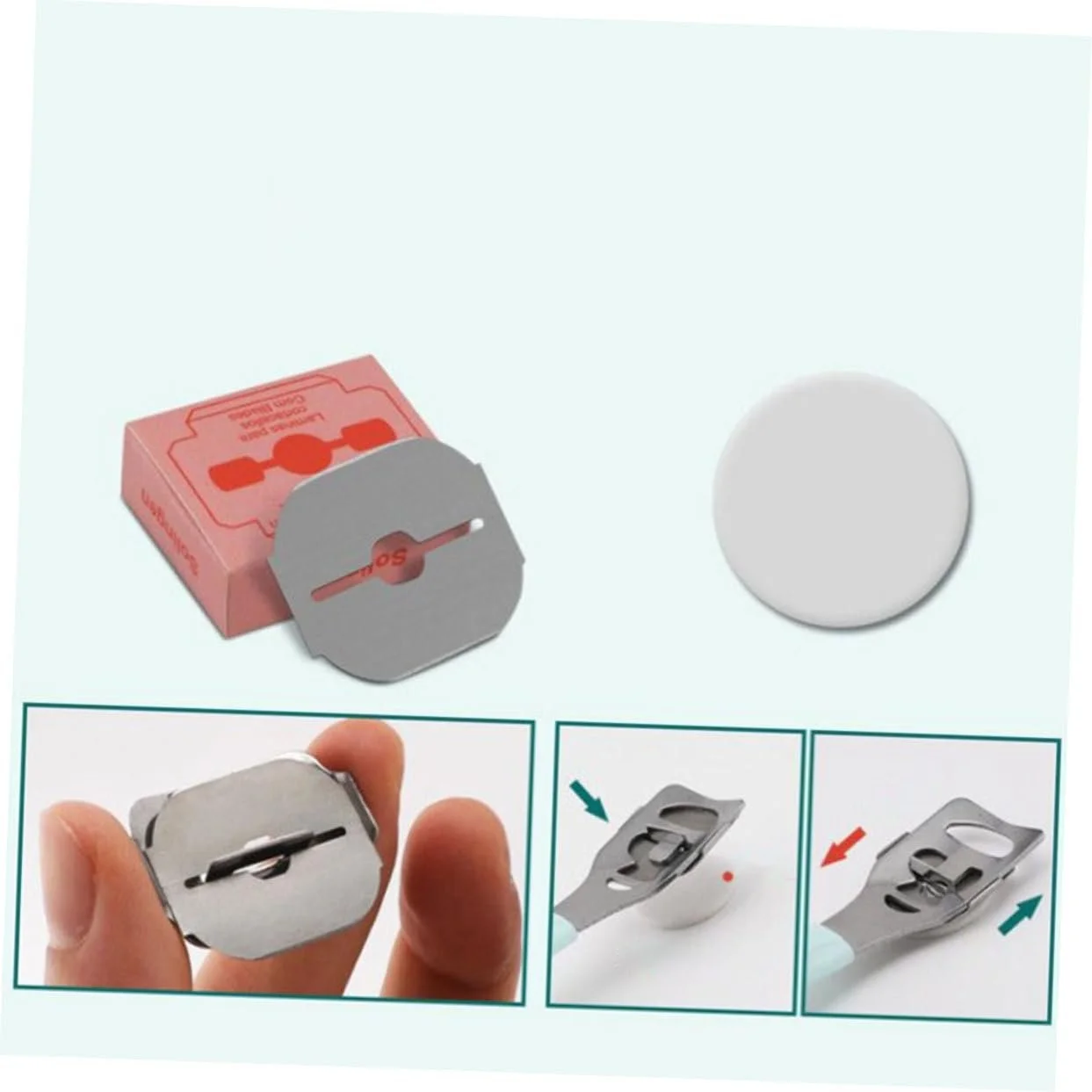 Набор инструментов для педикюра WRITWAA 10 штук, розовый, фото №5 Набор инструментов для педикюра WRITWAA 10 штук, розовый, фото №5