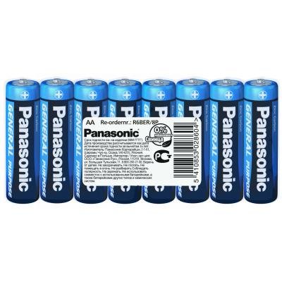 Батарея PANASONIC AA R6 Special 8 (R6BER/8P), фото №1