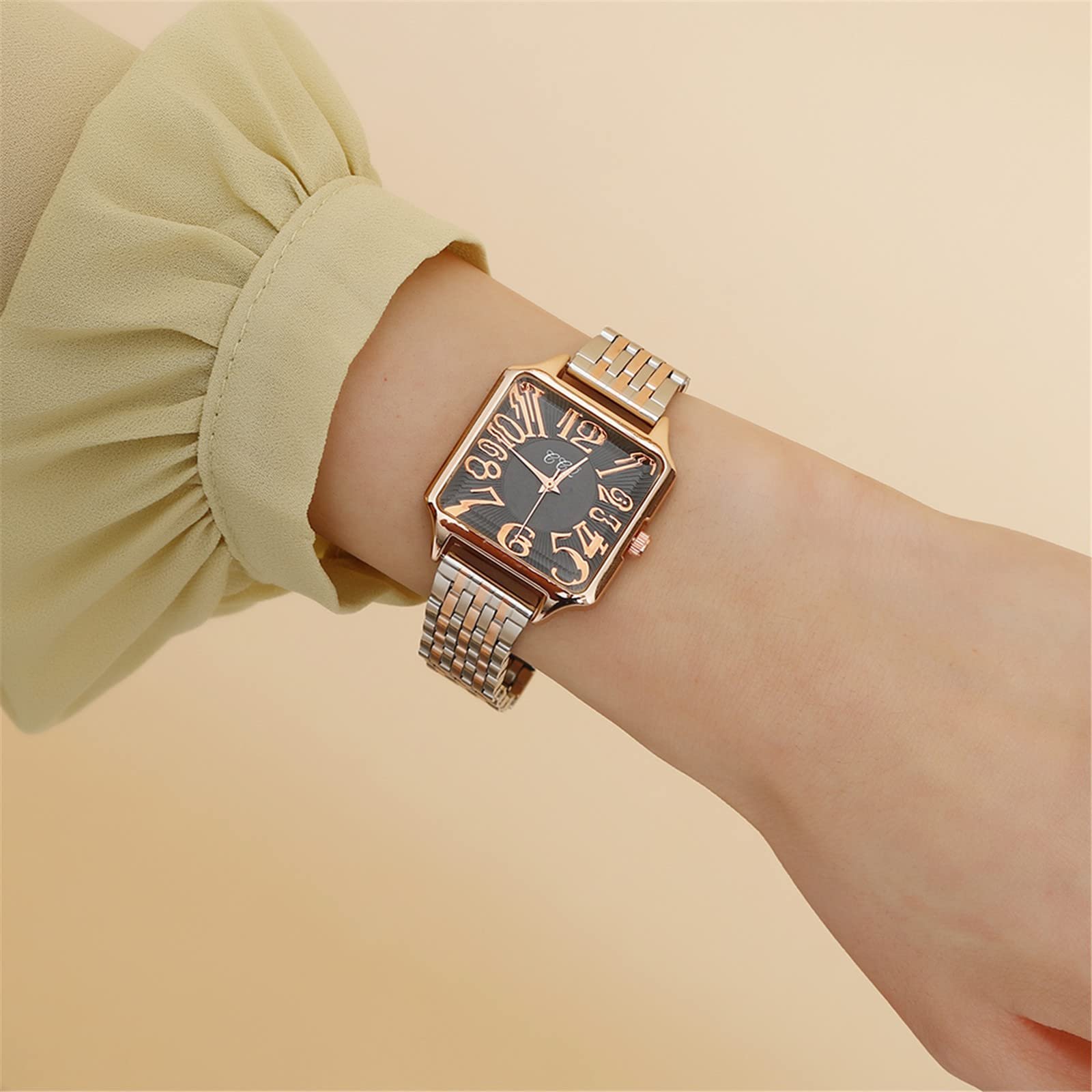 Женские часы Generisch Кварцевые Аналоговые Стальной Ремешок, фото №3 Женские часы Generisch Кварцевые Аналоговые Стальной Ремешок, фото №3