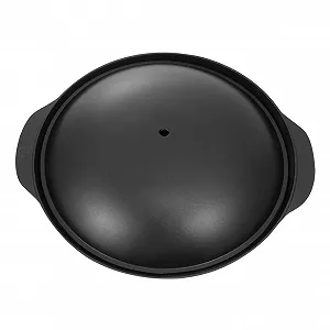 Кастрюля алюминиевая с крышкой с антипригарным покрытием Желтая - Фото 1