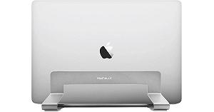 Подставка Вертикальная Macally VCSTANDA Алюминий для Apple MacBook, MacBook Air, MacBook Pro и всех ноутбуков от 13 до 17 дюймов, Элегантный алюминиевый дизайн synthetic.ua - Фото 1