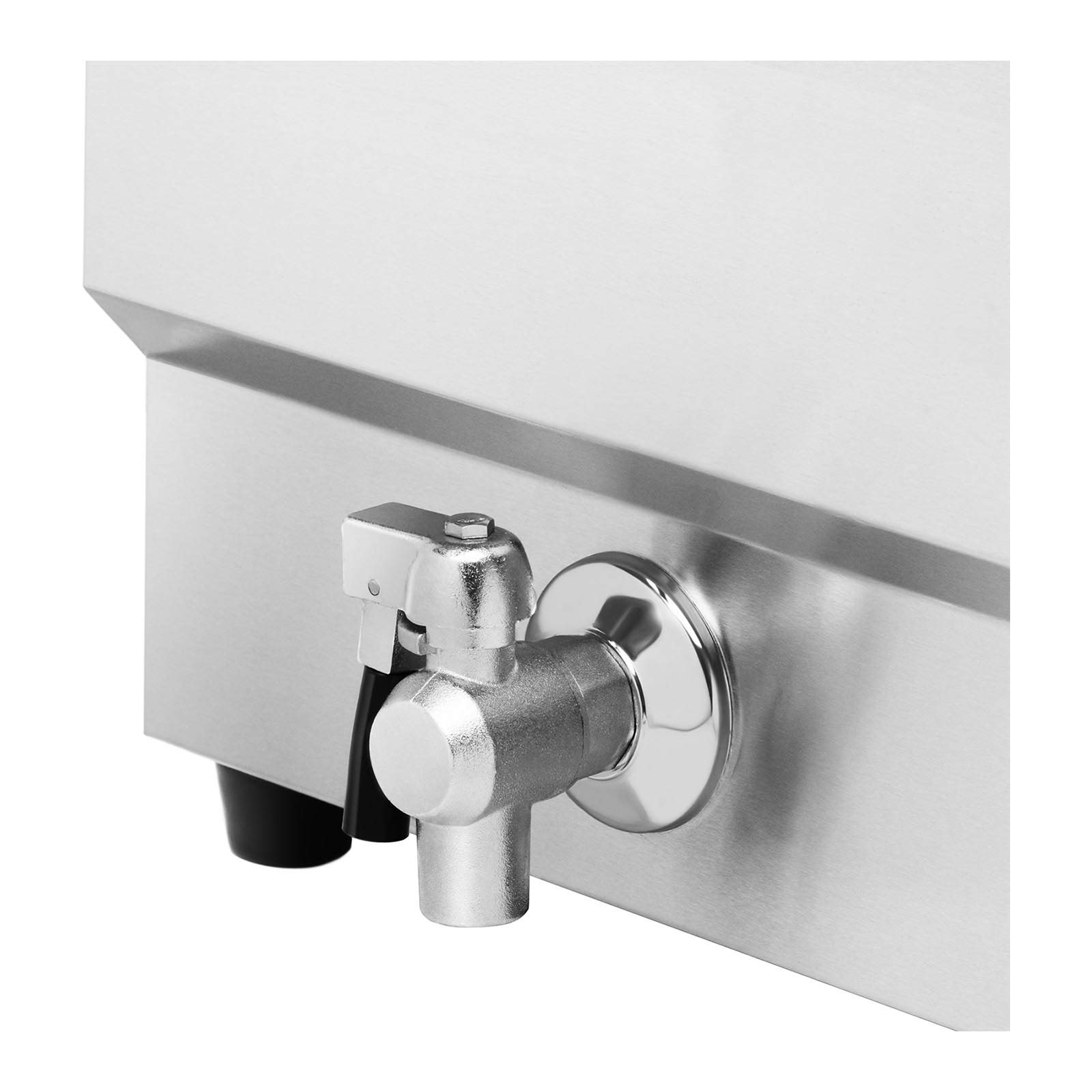 Фритюрница Royal Catering RCEF-16EHB Электрическая 16 Литров - 6000 Вт - Сливной кран - Холодная зона - Нержавеющая сталь, фото №5 Фритюрница Royal Catering RCEF-16EHB Электрическая 16 Литров - 6000 Вт - Сливной кран - Холодная зона - Нержавеющая сталь, фото №5