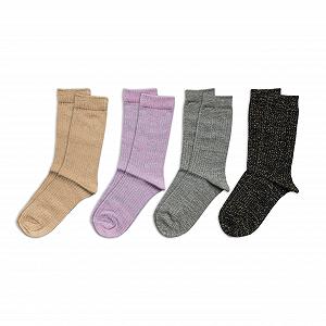 Шкарпетки RAFRAY Glitzer, жiночi, 4 пари, розмiр 36-40 synthetic.ua - Фото 1