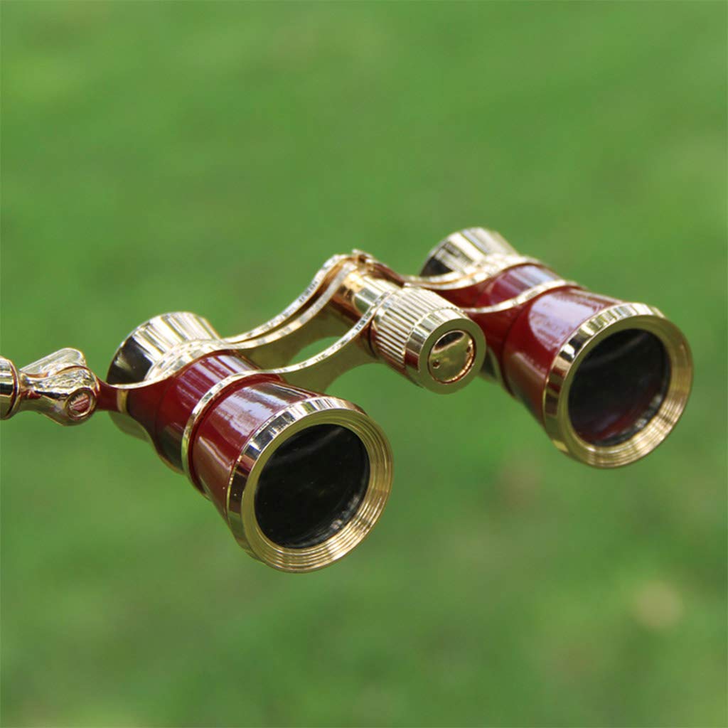 Бінокль BIlinli Mini Protable Vintage Glasses Telescope з ручкою Модний Елегантний багатофункціональний аксесуар для опери, театру, перегонів, фото №4