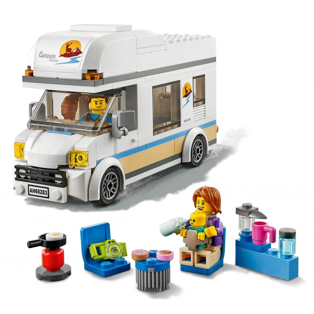 Конструктор LEGO City Great Vehicles Канікули в будинку на колесах 190 детале 60283, фото №5