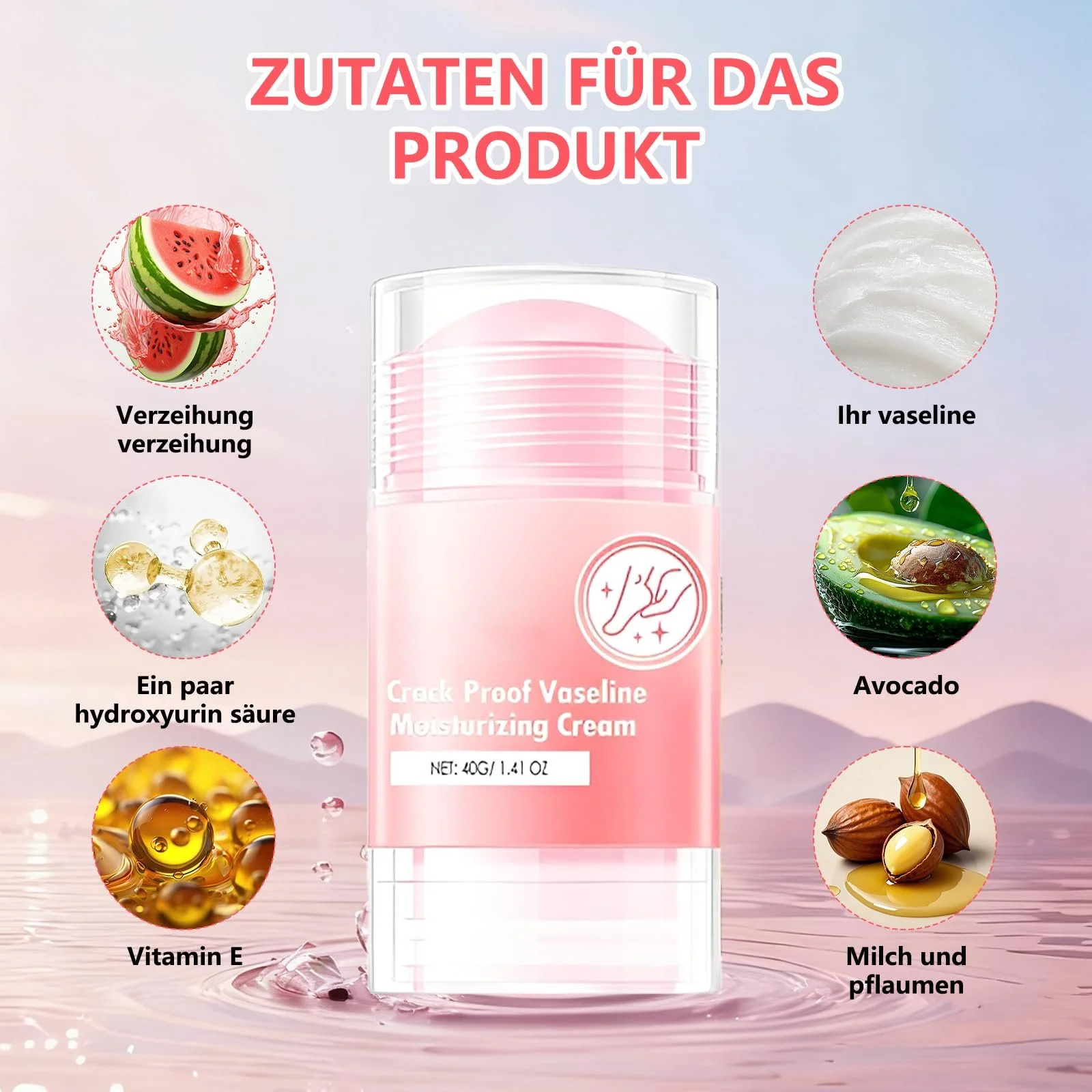 Набор увлажняющих кремов для ног (3 шт.) 40 г против трещин и мозолей с мочевиной, фото №3