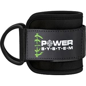 Манжети на щиколотку Power System PS-3460 Ankle Strap Gym Guy Black synthetic.ua - Фото 1