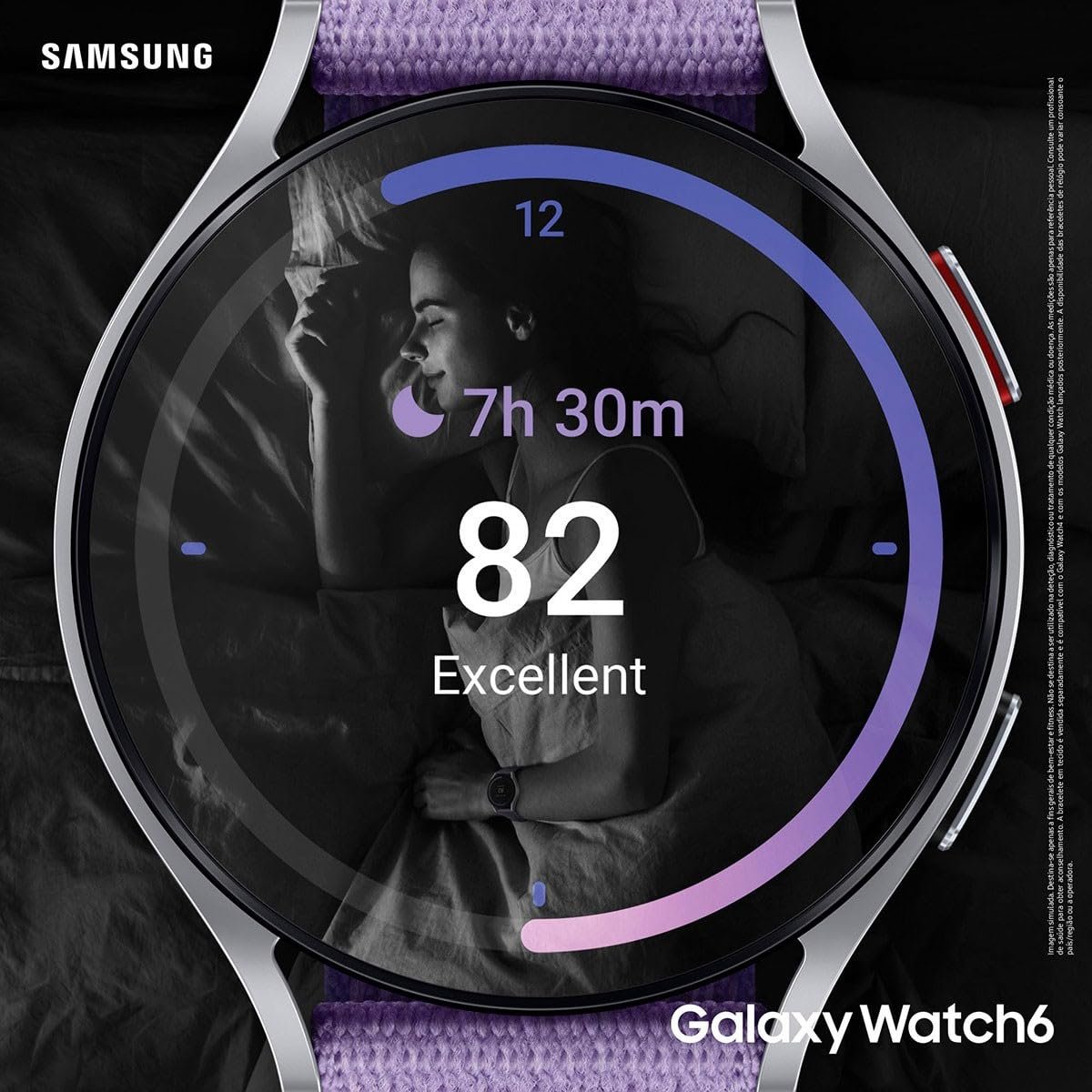Смарт-годинник Samsung Galaxy Watch6 40 мм BT Graphite, фото №5