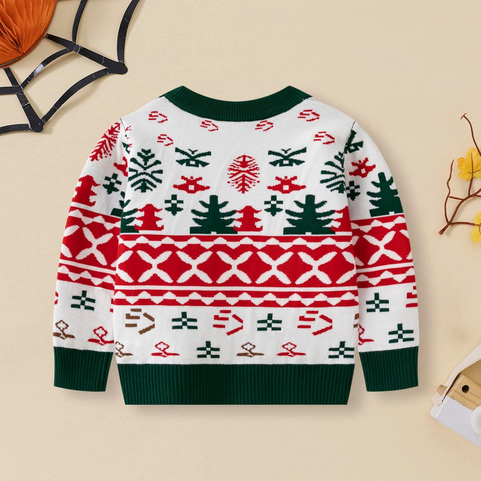 Рождественский джемпер для мальчиков, смешной рождественский джемпер для мальчиков, вязаный рождественский свитер с мультяшным принтом, уродливый рождественский джемпер, рождественская осенне-зимняя толстовка, рождественский наряд для рождественской вечеринки, фото №5