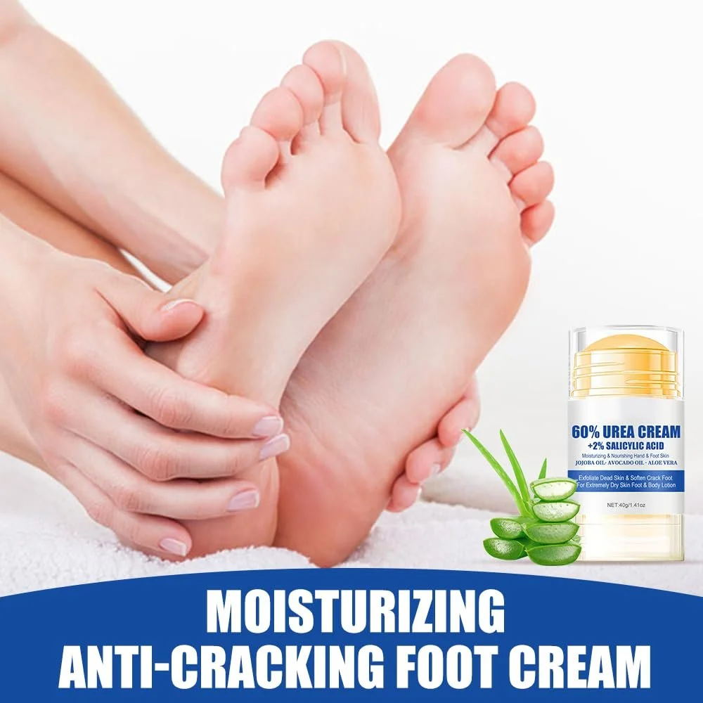 Крем для ног Urea Foot Cream увлажняющий против трещин 60% 3 шт., фото №5