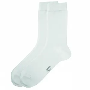 Женские носки camano Viscose, 2 шт. в упаковке, размер 39-42, белый цвет - Фото 1