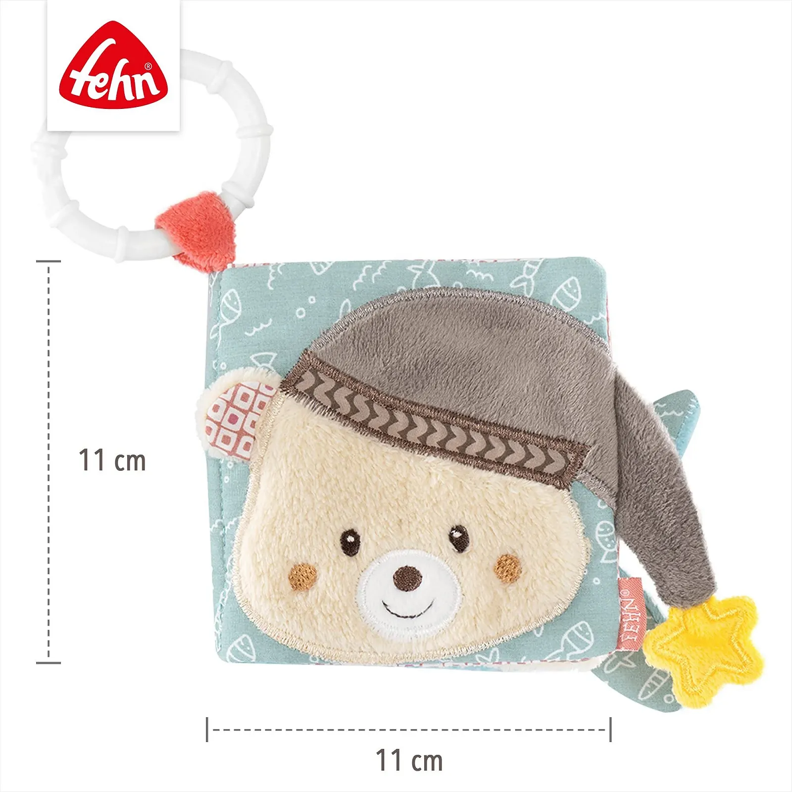 М'яка Книжка Fehn Bruno Bear Ведмедик Bruno, фото №4