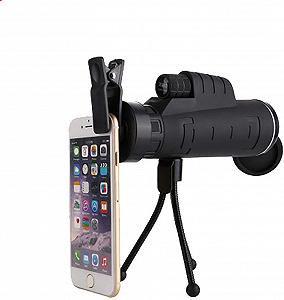 16X52 Monocular hohe Vergrößerung und ultraklares Teleskop з підставкою та тримачем для смартфона - Фото 1