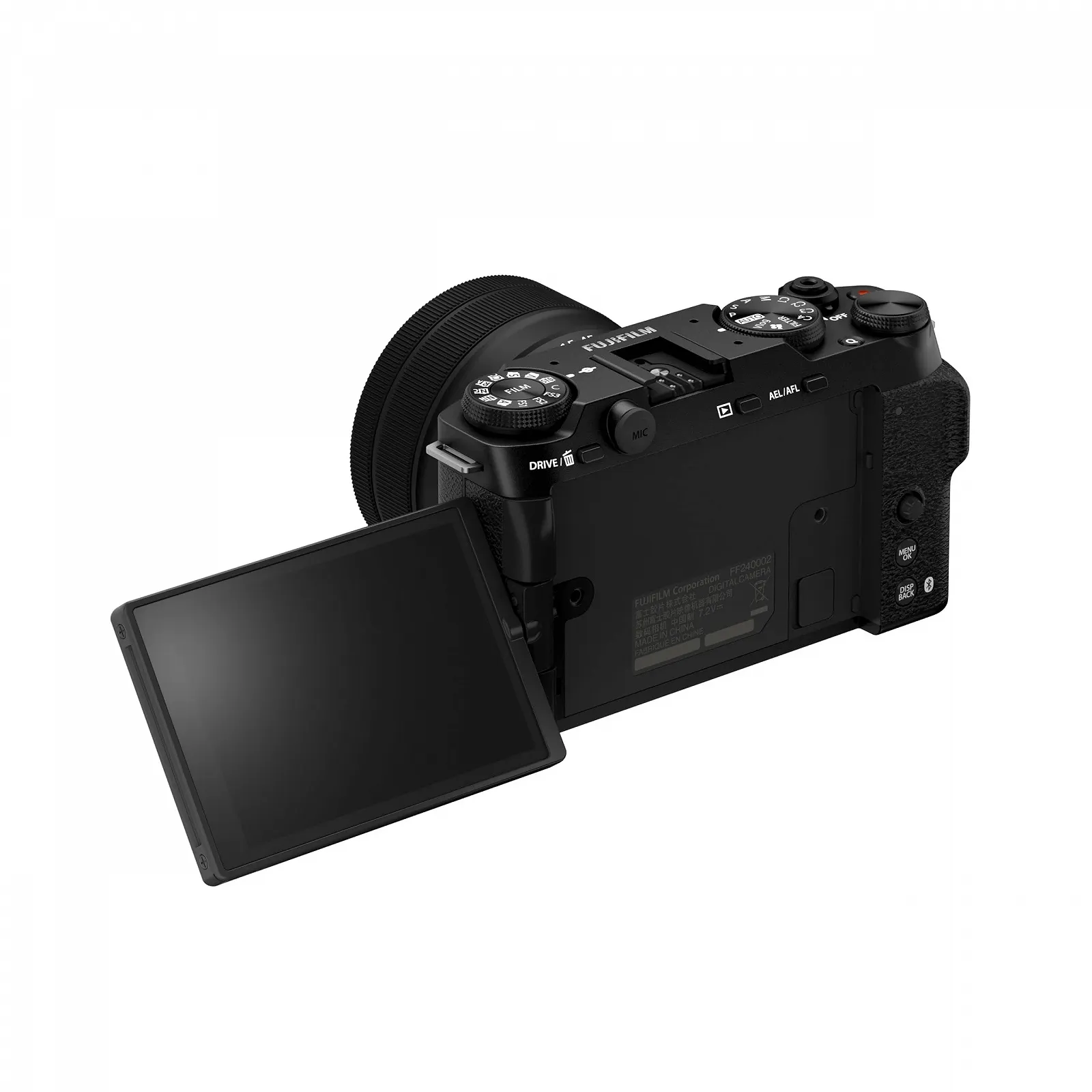 Фотокамера FUJIFILM X-M5 XC15-45 mm Kit 26.1 Мп 6.2K Чорна, фото №8 Фотокамера FUJIFILM X-M5 XC15-45 mm Kit 26.1 Мп 6.2K Чорна, фото №8