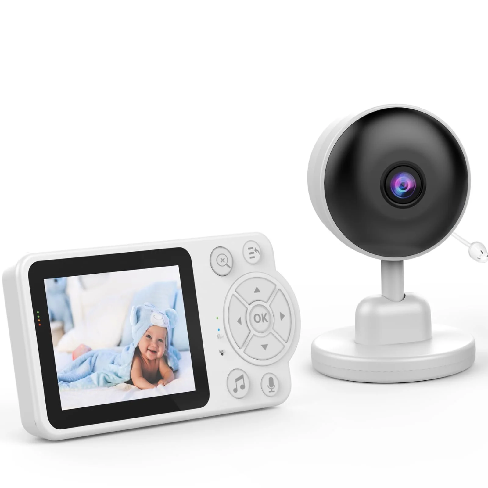 Відеоняня Winnes 2.8 дюймів 480p 4X Zoom VOX 2.4 GHz, фото №1 Відеоняня Winnes 2.8 дюймів 480p 4X Zoom VOX 2.4 GHz, фото №1