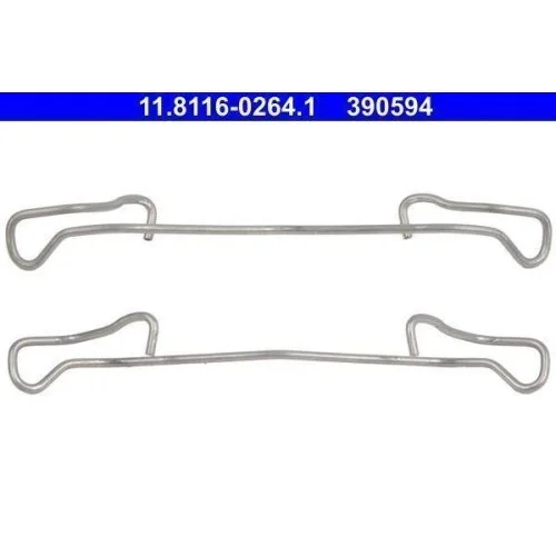 Пружина тормозного суппорта ATE 11.8116-0264.1, фото №2