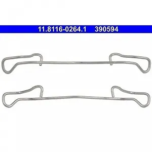 Пружина тормозного суппорта ATE 11.8116-0264.1 synthetic.ua - Фото 1