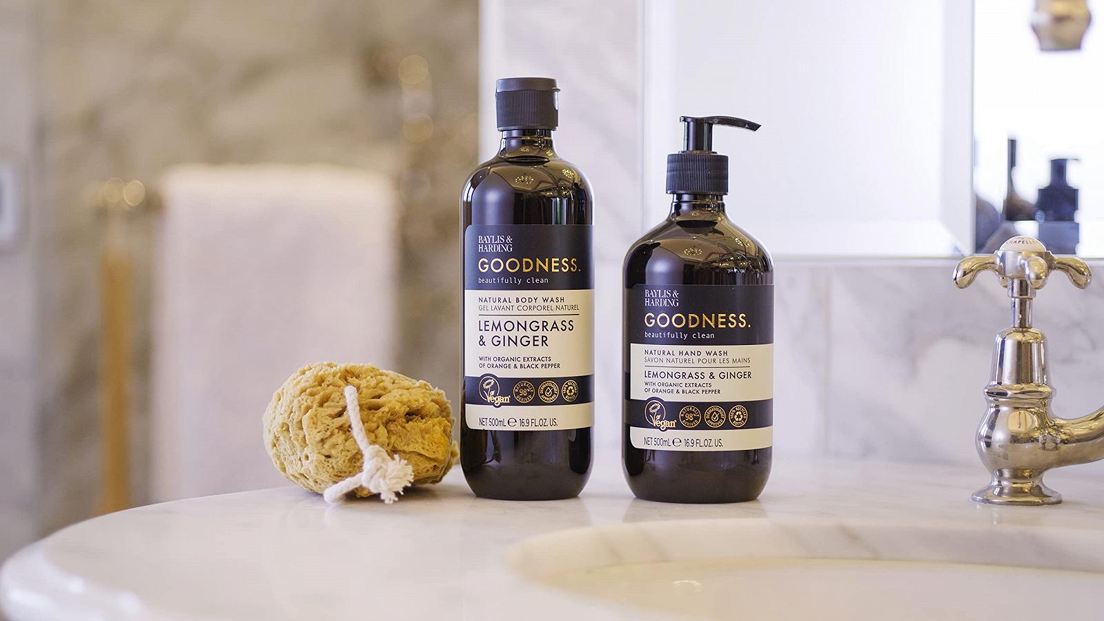 Гель для душу Baylis & Harding Goodness Лемонграс і імбир 500 мл 3 шт., фото №3