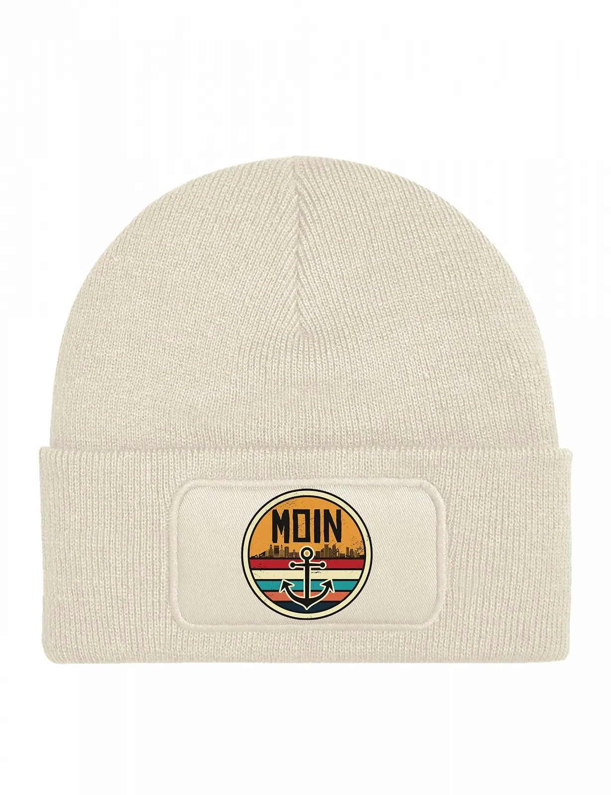 Дитяча зимова шапка Moin з принтом-висловом, фото №1 Дитяча зимова шапка Moin з принтом-висловом, фото №1