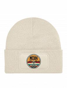 Дитяча зимова шапка Moin з принтом-висловом - Фото 1