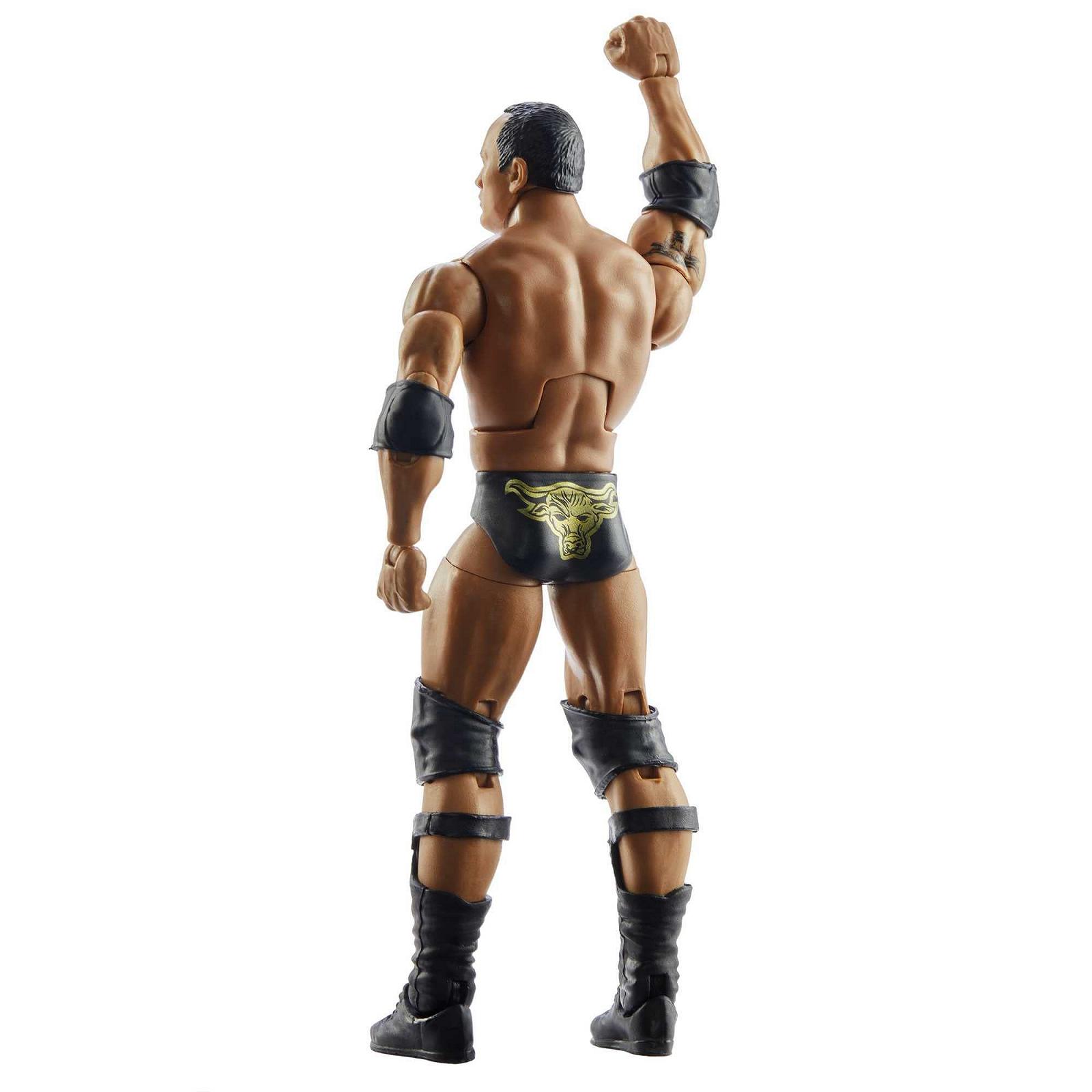 Экшн-фигурка The Rock, серии WrestleMania Elite, WWE HKP13, подвижная коллекционная фигурка WWE с аксессуарами, фото №5