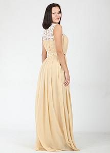 Платье Enna Levoni M Бежевый (ND-3513-4-Beige) synthetic.ua - Фото 1