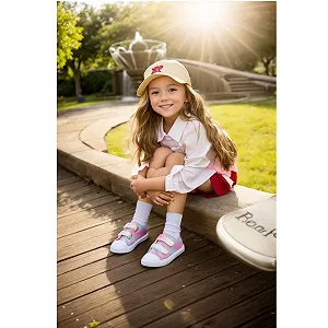 1-5 років Дитячі полотняні кеди для дівчаток Модні synthetic.ua - Фото 1