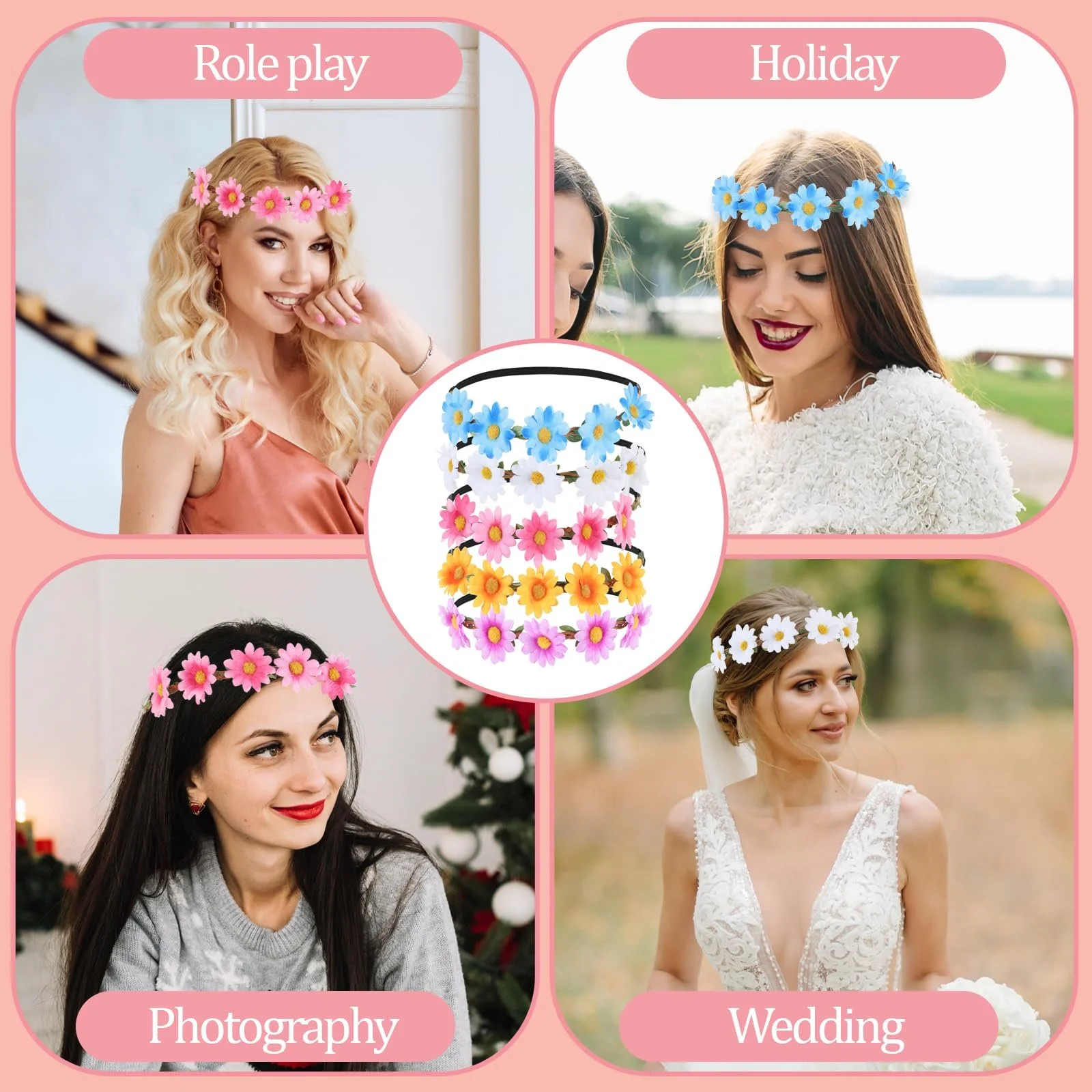 Венок Цветок ромашки, фото №7 Венок Цветок ромашки, фото №7