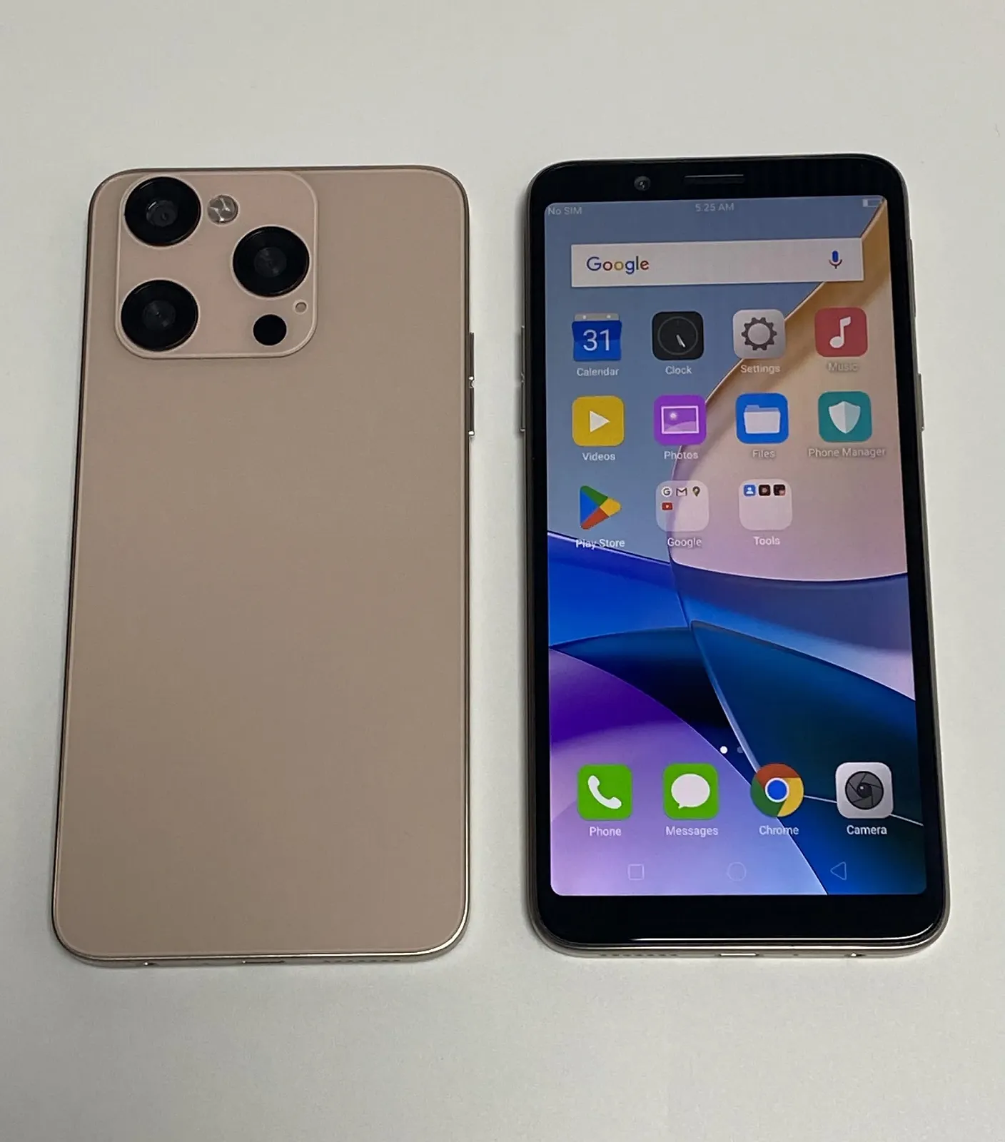 Смартфон 700White 6.0 дюймов 4GB RAM + 64GB ROM 13MP + 16MP 8-Core Шампань, фото №5