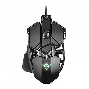 Купити Ігрова дротова миша Trust GXT 138 X-Ray / USB / 4000 DPI / 10 кнопок / RGB підсвітка / Чорна - Фото 1 Ігрова дротова миша Trust GXT 138 X-Ray / USB / 4000 DPI / 10 кнопок / RGB підсвітка / Чорна - Фото 1