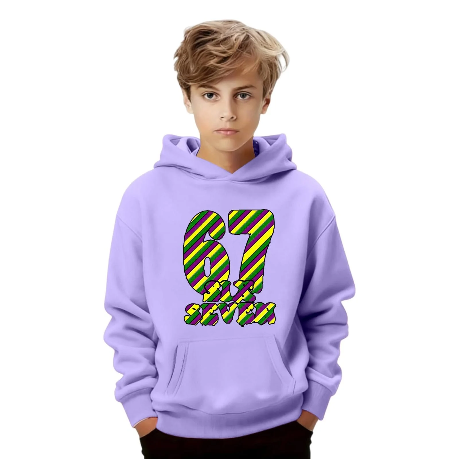 Худи для девочки 67 Серия Pullover Kinder Модель С рисунком Цветной, фото №2