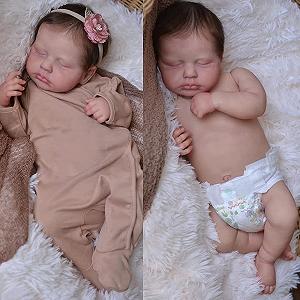 Лялька Zero pam Reborn Full Silicone Lifelike Baby Dolls 50 см - Фото 1