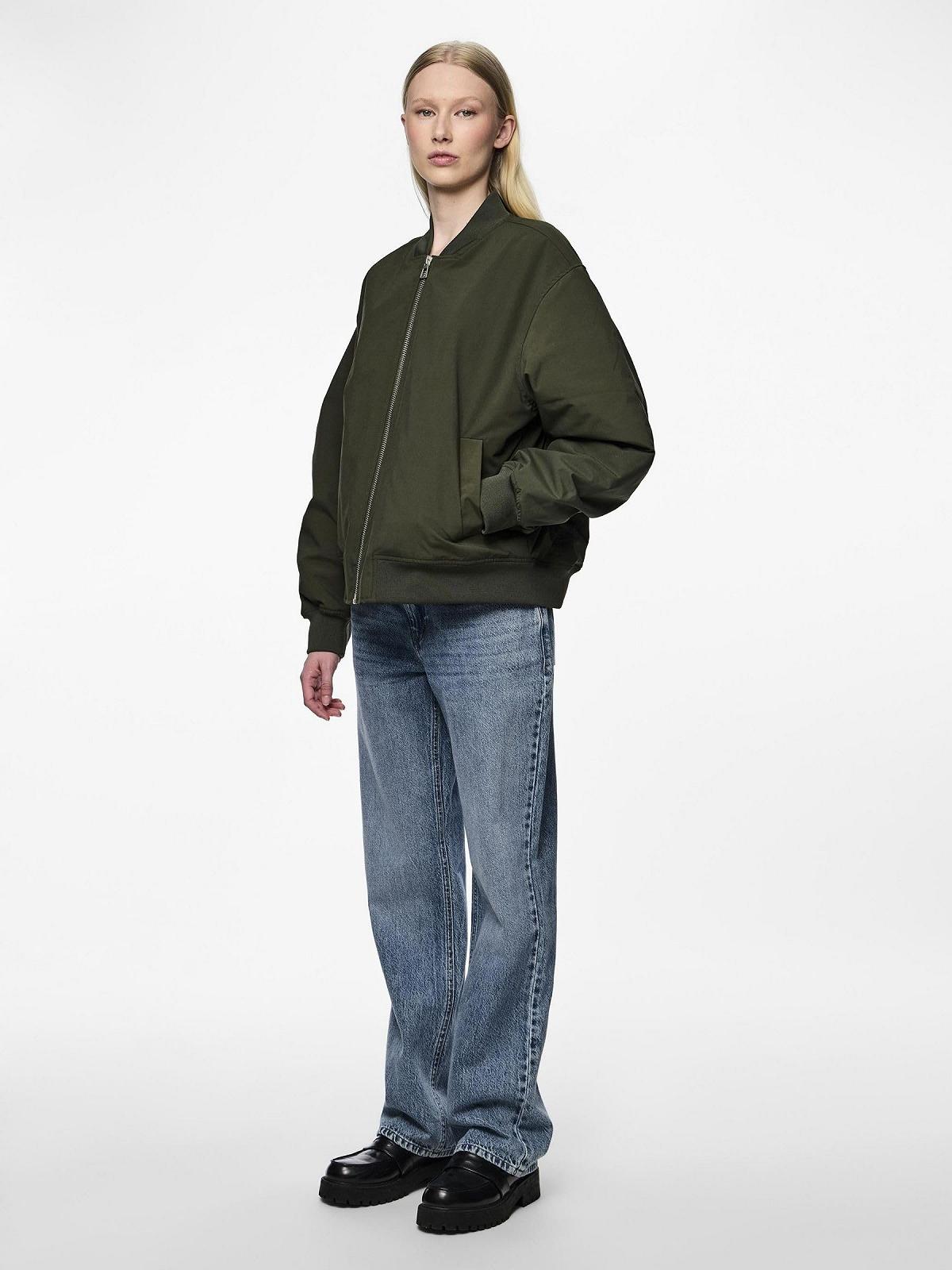 Бомбер PIECES Pcnomi Bomber Jacket BC, фото №4
