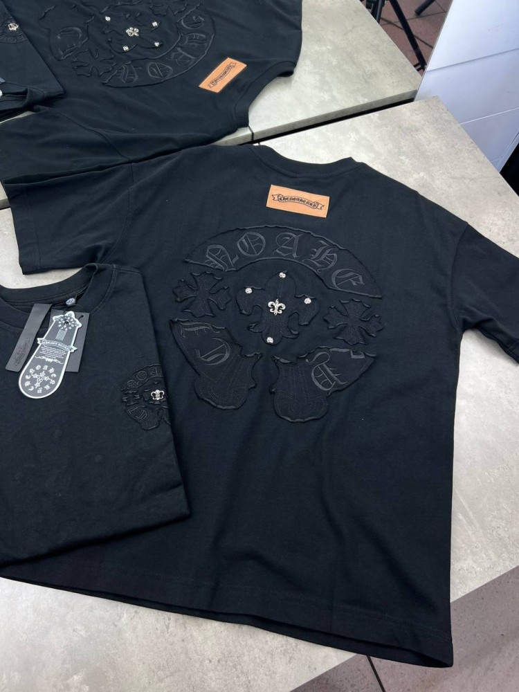 Футболка Chrome Hearts Logo Black f658, фото №6