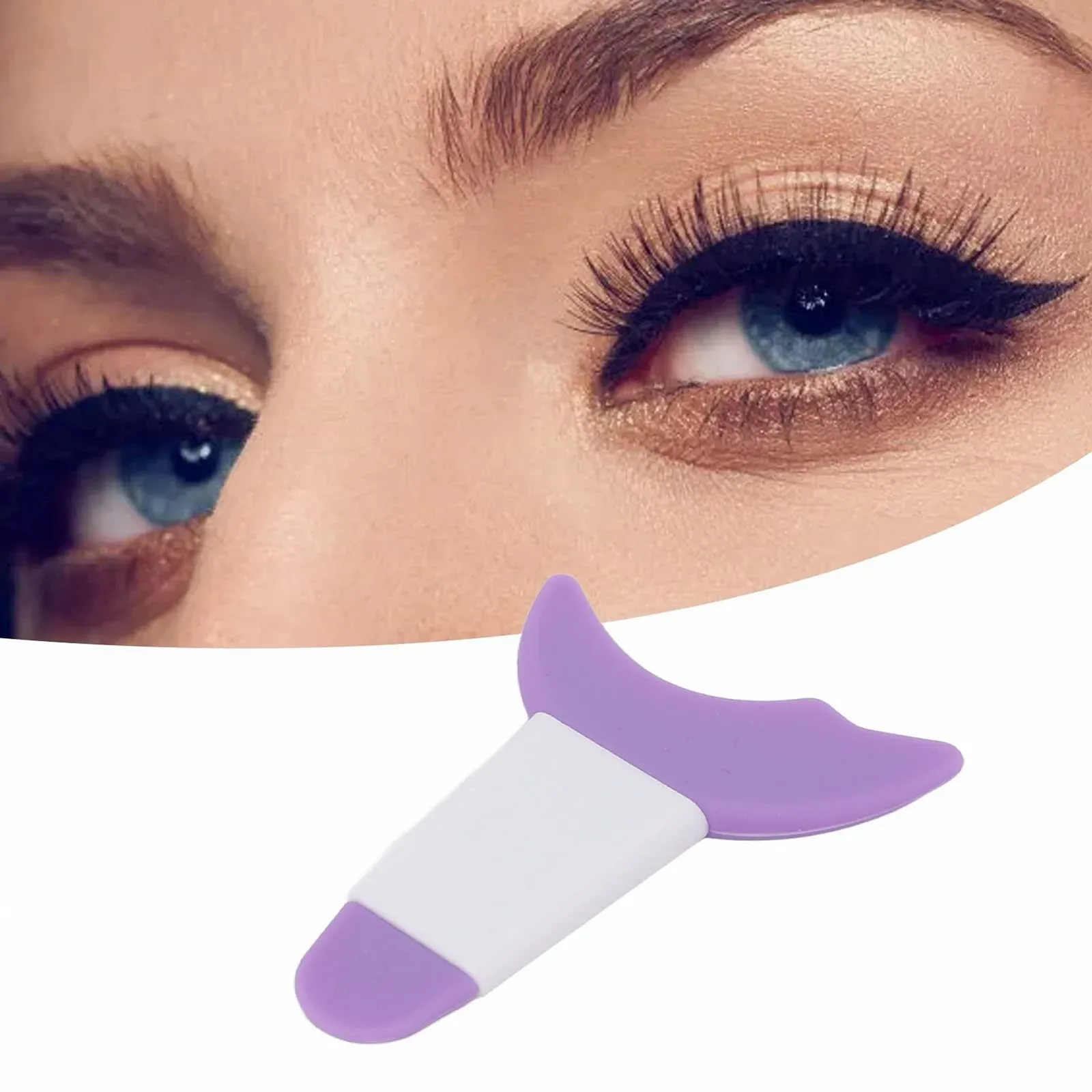 Аппликатор Силиконовый многоразового использования для идеального макияжа глаз, фото №4 Аппликатор Силиконовый многоразового использования для идеального макияжа глаз, фото №4